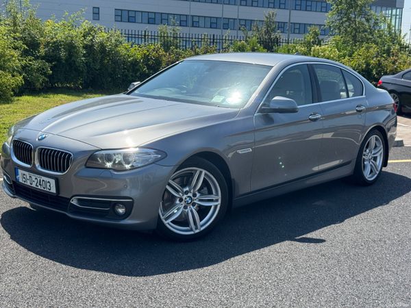 BMW 5-Series Saloon, Diesel, 2015, Grey