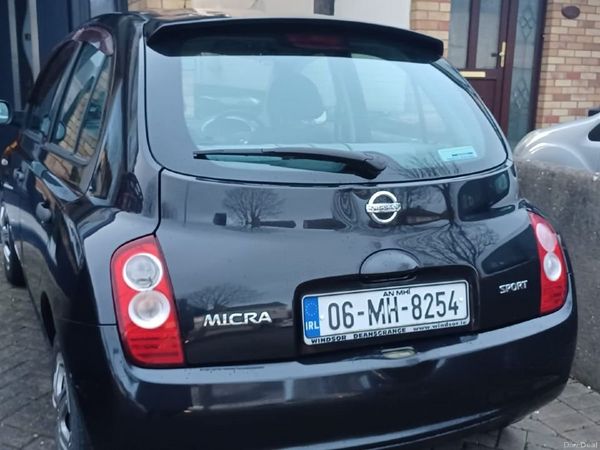 Nissan Micra Hatchback, Petrol, 2006, Black