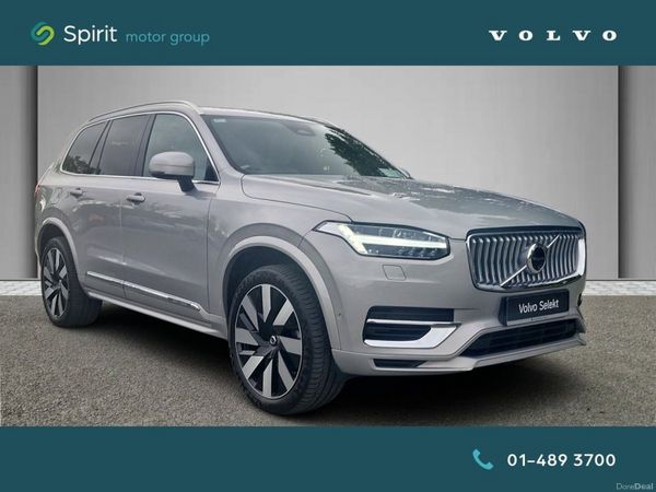 Volvo XC90 SUV, Petrol Plug-in Hybrid, 2024, Silver