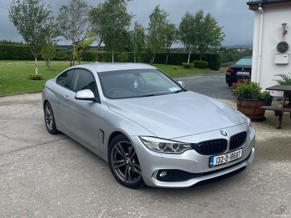 BMW 4-Series Coupe, Diesel, 2013, Silver