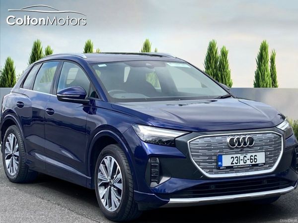 Audi Q4 e-tron MPV, Electric, 2023, Blue