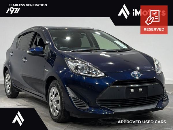 Toyota Aqua Hatchback, Petrol Hybrid, 2019, Blue