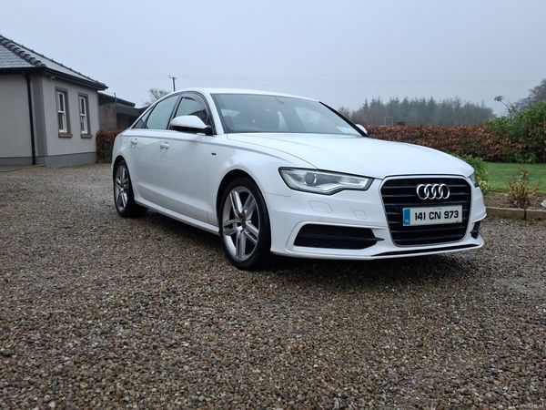 Audi A6 Saloon, Diesel, 2014, White