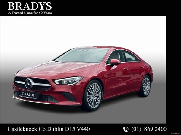 Mercedes-Benz CLA Coupe, Petrol, 2021, Red