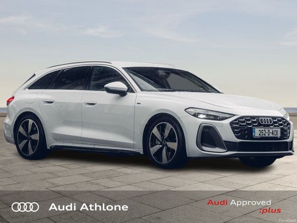 Audi A5 Estate, Petrol Plug-in Hybrid, 2025, White