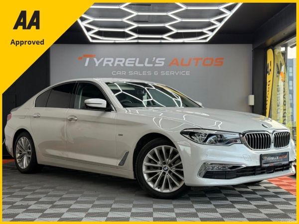 BMW 5-Series Saloon, Diesel, 2017, White