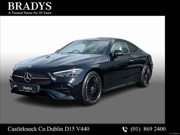 Mercedes-Benz CLE Coupe, Petrol, 2026, Black
