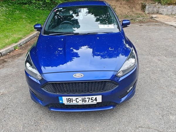 Ford Focus Hatchback, Petrol, 2018, Blue
