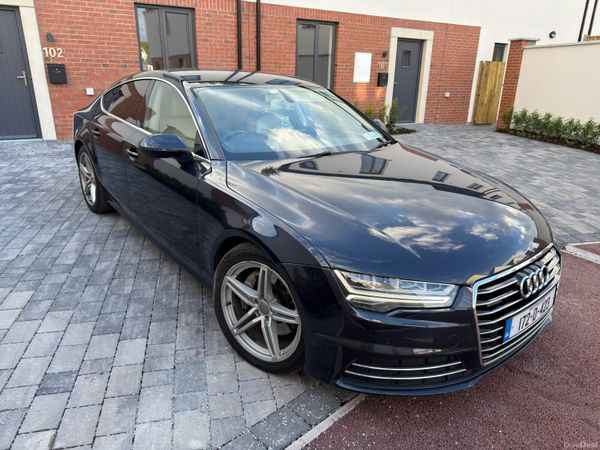 Audi A7 Hatchback, Diesel, 2017, Blue