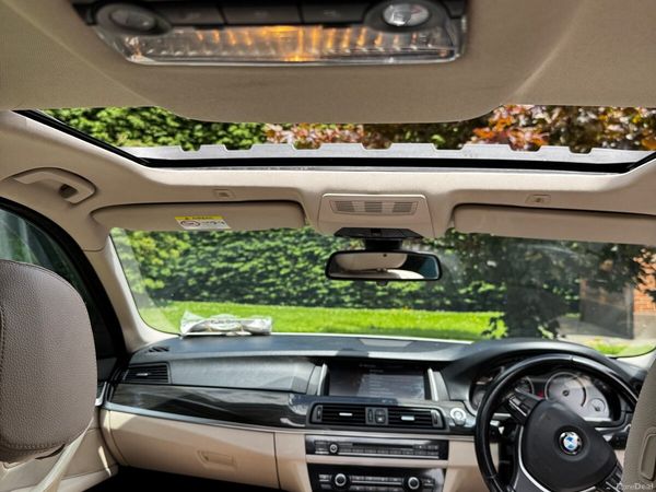 BMW 5-Series Saloon, Diesel, 2015, Silver