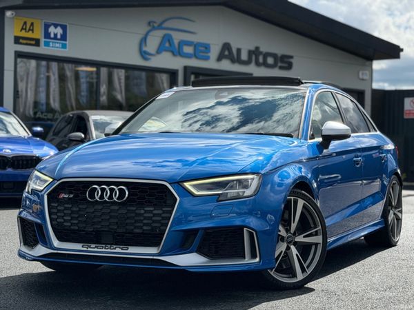 Audi RS3 Saloon, Petrol, 2018, Blue