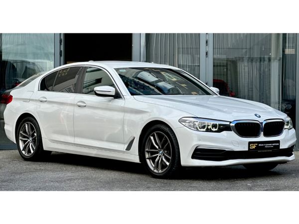 BMW 5-Series Saloon, Diesel, 2019, White