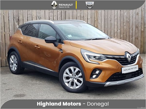 Renault Captur Hatchback, Petrol Plug-in Hybrid, 2021, Orange
