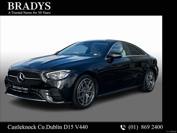 Mercedes-Benz E-Class Coupe, Diesel, 2021, Black