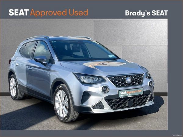 SEAT Arona SUV, Petrol, 2023, Silver