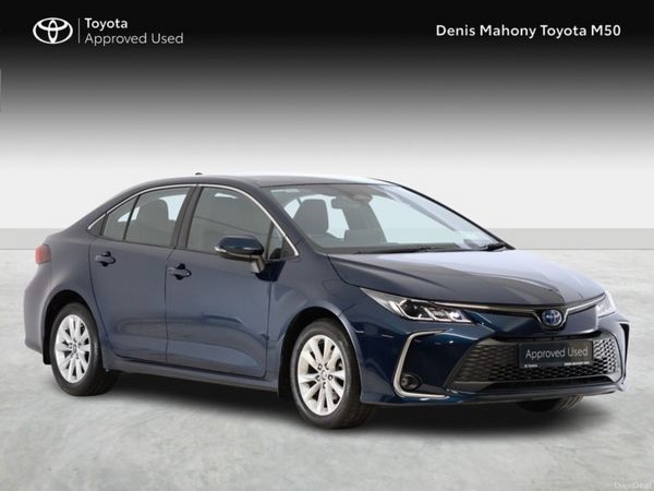 Toyota Corolla Saloon, Petrol Hybrid, 2023, Blue