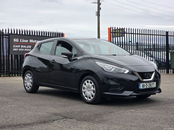 Nissan Micra Hatchback, Petrol, 2018, Black