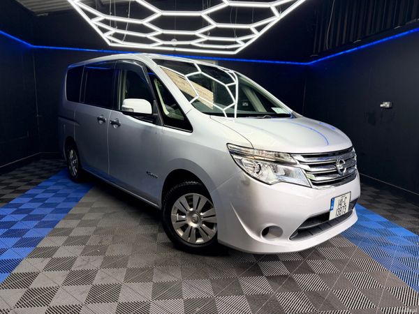 Nissan Serena MPV, Petrol Hybrid, 2014, Silver