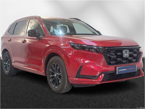 Honda CR-V Estate, Petrol Hybrid, 2025, Red