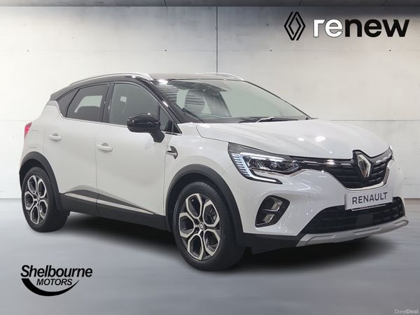 Renault Captur Hatchback, Petrol Hybrid, 2023, White