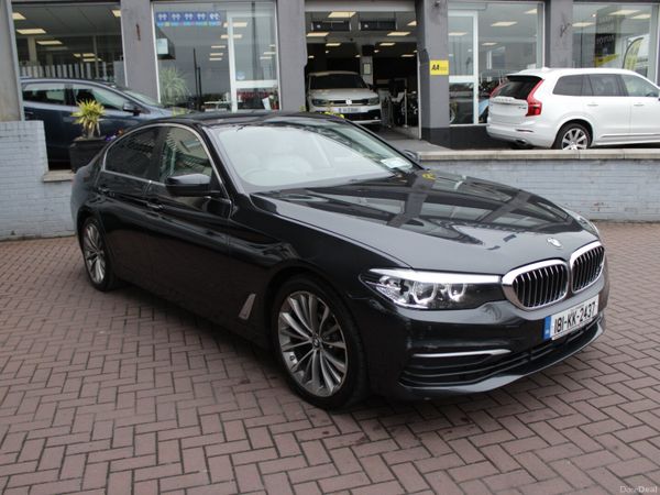 BMW 5-Series Saloon, Diesel, 2018, Grey