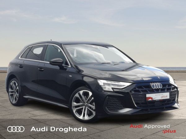 Audi A3 Hatchback, Petrol Plug-in Hybrid, 2025, Black