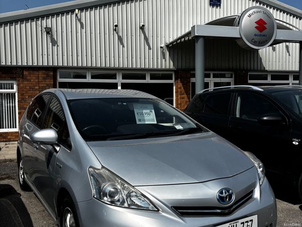 Toyota Prius MPV, Petrol Hybrid, 2014, Silver
