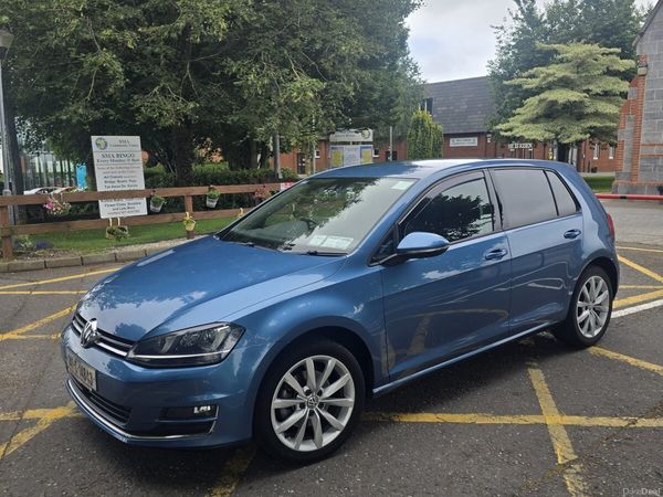 Volkswagen Golf Hatchback, Petrol, 2014, Blue