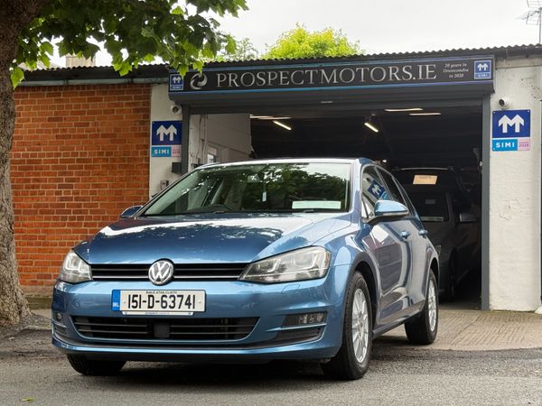 Volkswagen Golf Hatchback, Petrol, 2015, Blue