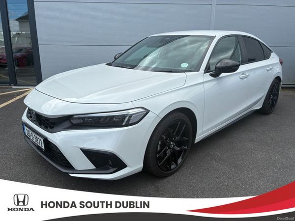 Honda Civic Hatchback, Petrol Hybrid, 2026, White