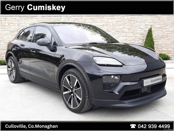 Porsche Macan SUV, Electric, 2024, Black