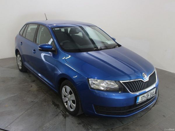 Skoda Rapid Hatchback, Diesel, 2017, Blue