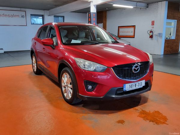 Mazda CX-5 SUV, Diesel, 2014, Red