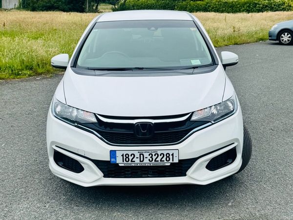 Honda Fit Hatchback, Petrol Hybrid, 2018, White