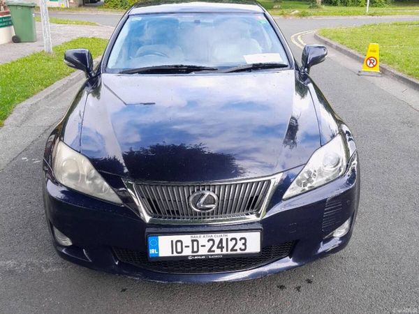 Lexus IS Saloon, Petrol, 2010, Blue