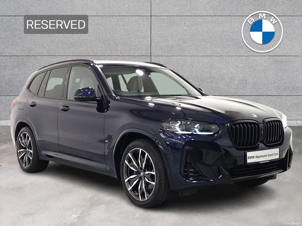 BMW X3 SUV, Petrol Plug-in Hybrid, 2023, Blue