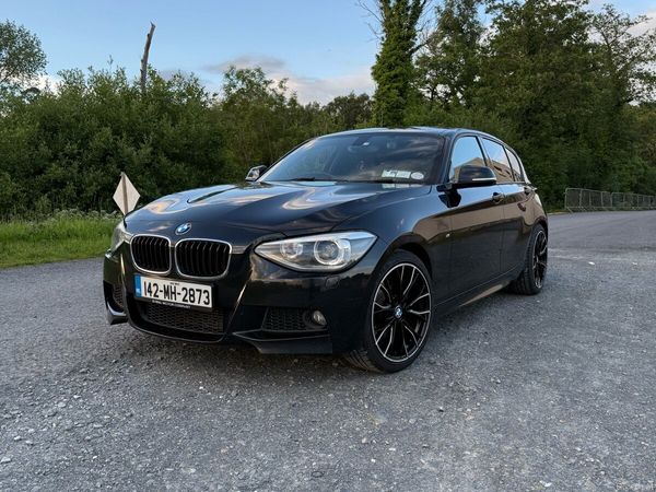 BMW 1-Series Hatchback, Petrol, 2014, Black