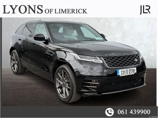 Land Rover Range Rover Velar SUV, Petrol Plug-in Hybrid, 2023, Black