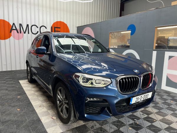 BMW X3 SUV, Petrol Plug-in Hybrid, 2021, Blue