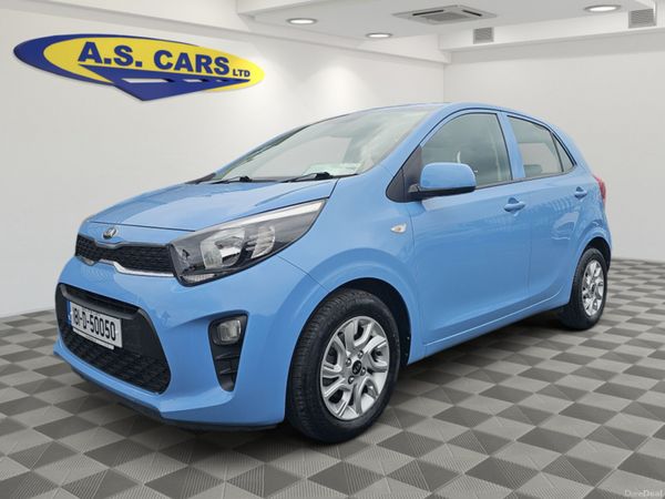 Kia Picanto Hatchback, Petrol, 2018, Blue