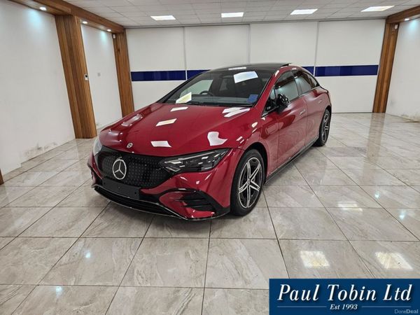 Mercedes-Benz EQE Saloon, Electric, 2025, Red