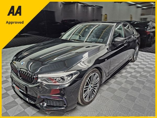 BMW 5-Series Saloon, Diesel, 2018, Black