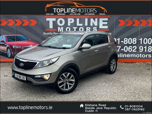 Kia Sportage SUV, Diesel, 2015, Silver