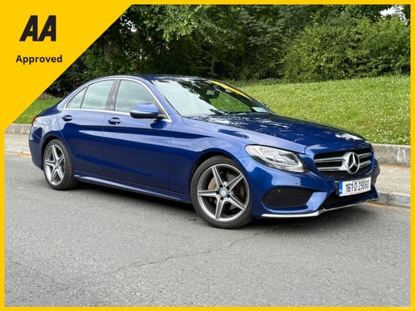 Mercedes-Benz C-Class Saloon, Diesel, 2016, Blue