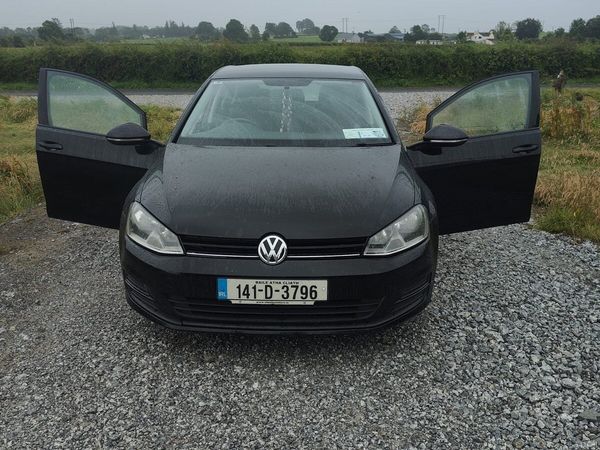 Volkswagen Golf Hatchback, Diesel, 2014, Black