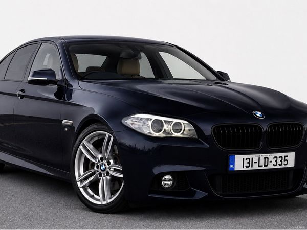 BMW 5-Series Saloon, Diesel, 2013, Blue