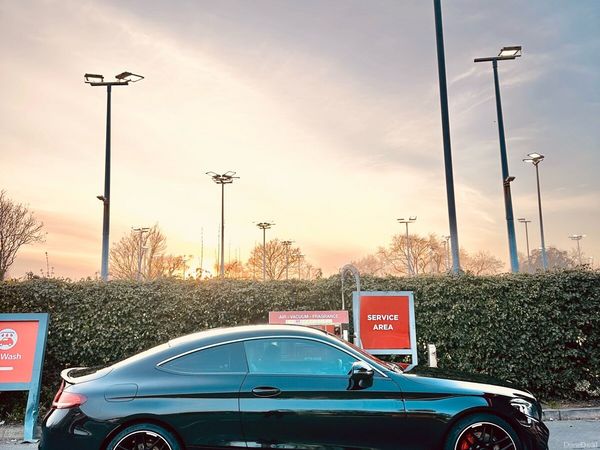Mercedes-Benz C-Class Coupe, Petrol, 2019, Black
