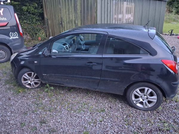 Opel Corsa Hatchback, Petrol, 2007, Black