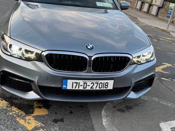 BMW 5-Series Saloon, Petrol, 2017, Grey