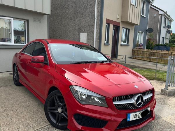 Mercedes-Benz CLA Saloon, Petrol, 2014, Red